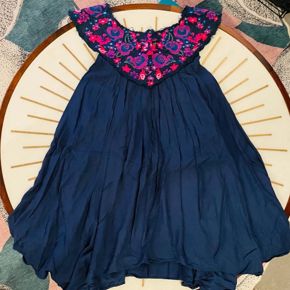 NWOT Free People In the Flower Mini Dress - Picture 3 of 8